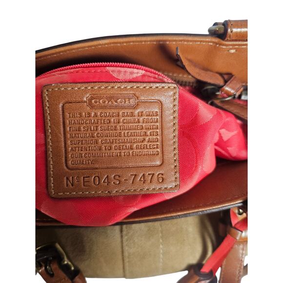 Coach Hampton Tassle Tote-Pristine - Picture 4 of 4